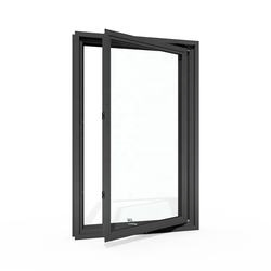 Ventana y puerta de vidrio de aluminio deslizante templado laminado de doble y triple acristalamiento