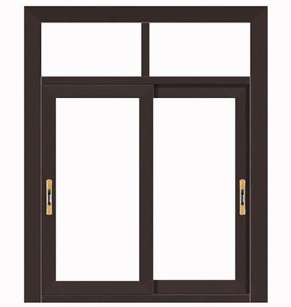 Ventana deslizante de vidrio de aluminio con ruptura térmica de alta calidad según estándares de la UE con mosquitera de acero inoxidable