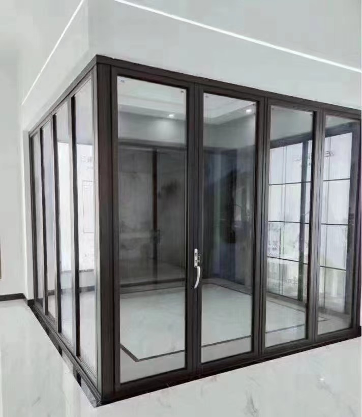 Ventanas deslizantes grandes premium para villas con resistencia al impacto