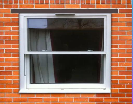 Diseño de parrilla de plástico Ventanas deslizantes de PVC australiano Ventanas de UPVC