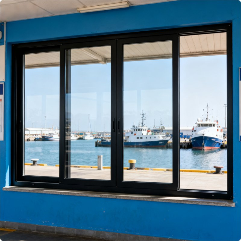 Servicio de Gestión de Proyectos para Ventanas Correderas de Aluminio de Gran Volumen