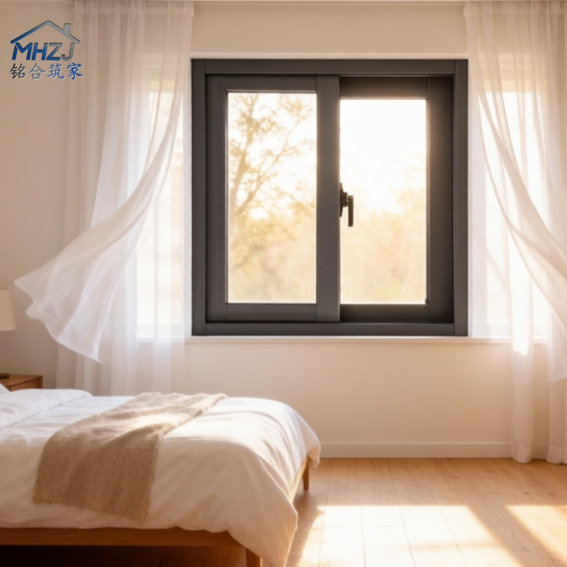 Ventanas deslizantes de aluminio de alta calidad, diseño de ventanas deslizantes de doble acristalamiento, ventanas deslizantes con marco muy estrecho y delgado