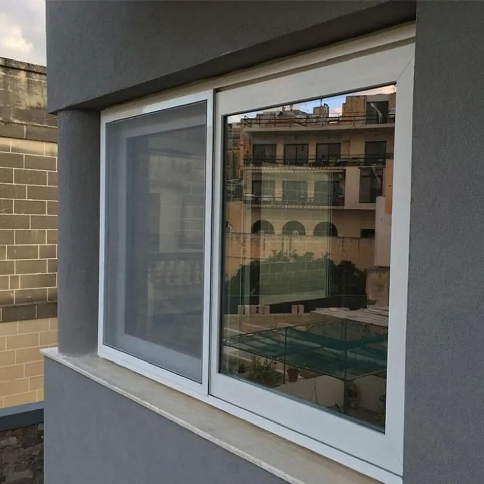 Ventanas deslizantes de UPVC que ahorran energía, son insonorizadas, impermeables y duraderas