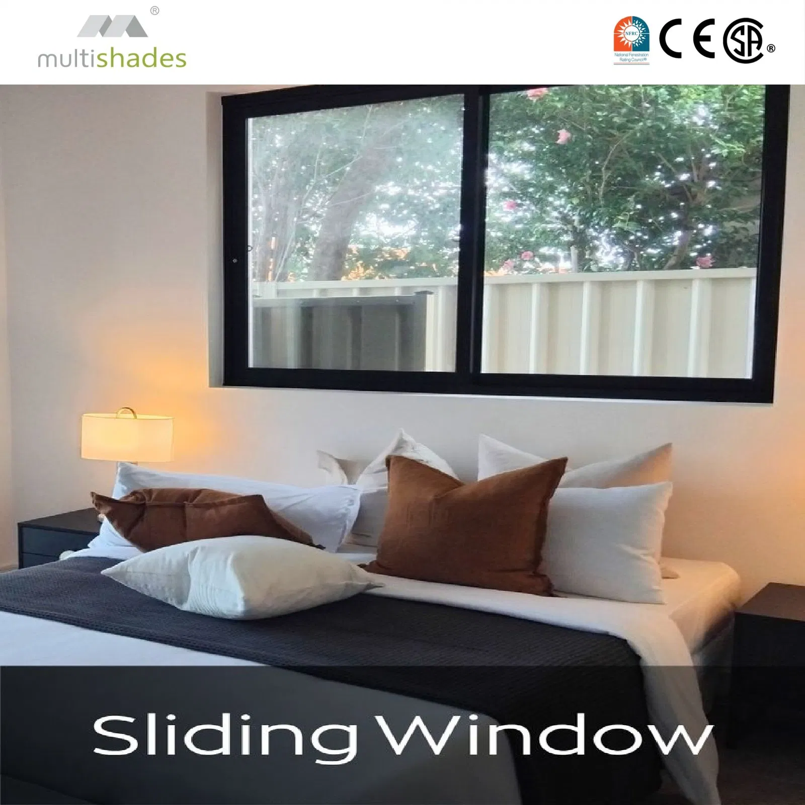 Ventana de aluminio de marco estrecho con diseño minimalista de ventana deslizante, impermeable, para uso residencial y comercial