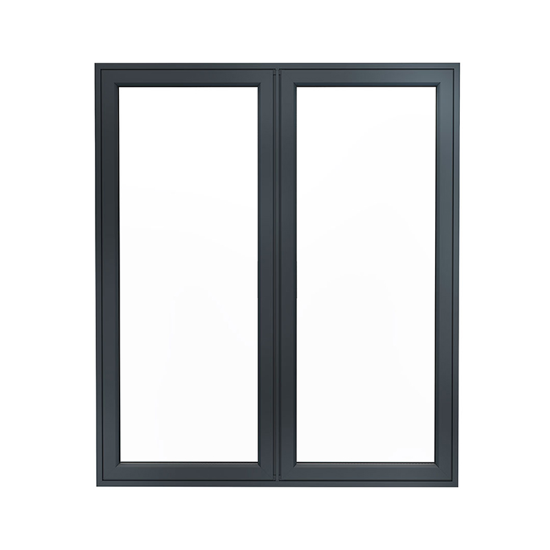 Ventana deslizante de aluminio de triple riel resistente a huracanes con doble acristalamiento