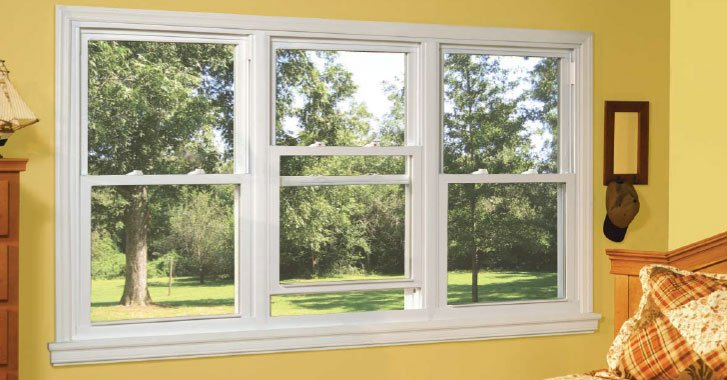 Diseño de parrilla de Foshan Ventana de vidrio templado Ventana de aluminio de doble hoja Ventanas grandes de vidrio Ventana corredera