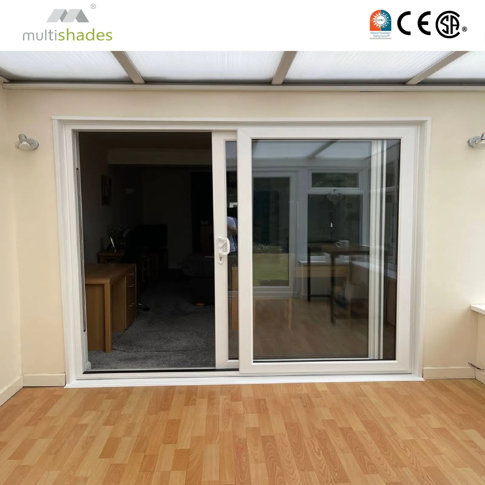 Ventana deslizante de aluminio con ruptura térmica con certificado NFRC, vidrio templado, a prueba de sonido, a prueba de viento, a prueba de agua, buena ventana deslizante de aluminio