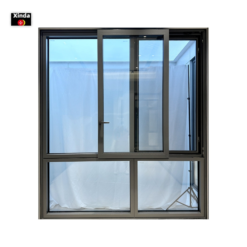 Ventanas Deslizantes de Aluminio Resistentes a Huracanes 100% Impermeables y de Alta Seguridad