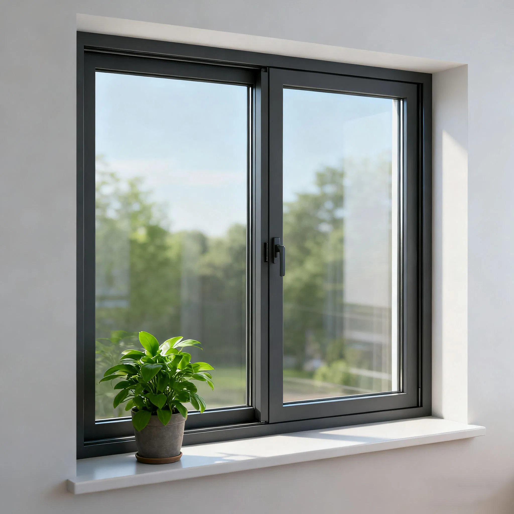 Ventana Deslizante de Aluminio Premium 90-120mm para Hoteles y Espacios Comerciales