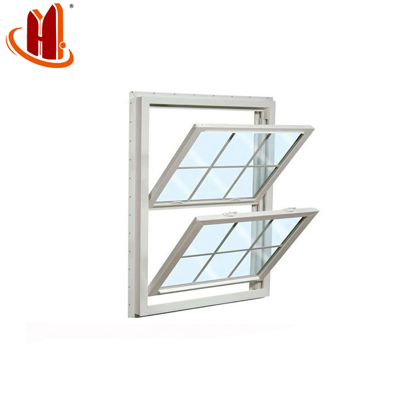 Venta directa de fábrica al por mayor ventana deslizante vertical de aluminio exterior comercial
