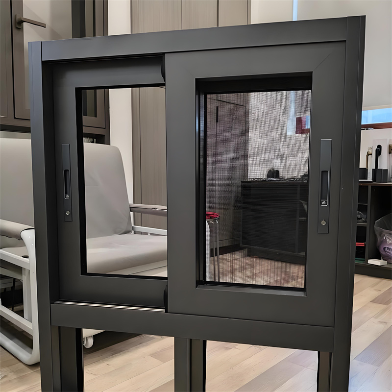88 Ventana Corredera de Aluminio Grande con Rompimiento Térmico Estándar