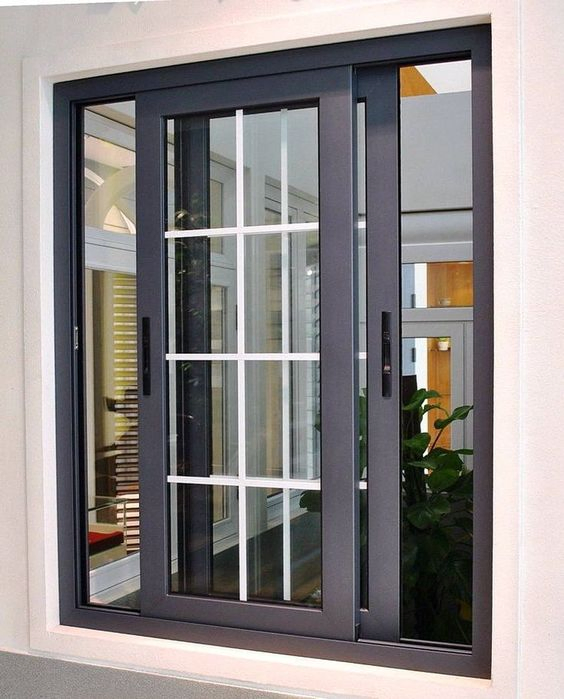 Precio de ventanas y puertas de vidrio doble acristalado Foshan Impact, ventana deslizante de aluminio residencial, ventanas deslizantes de aluminio con mosquitera, decoración del hogar
