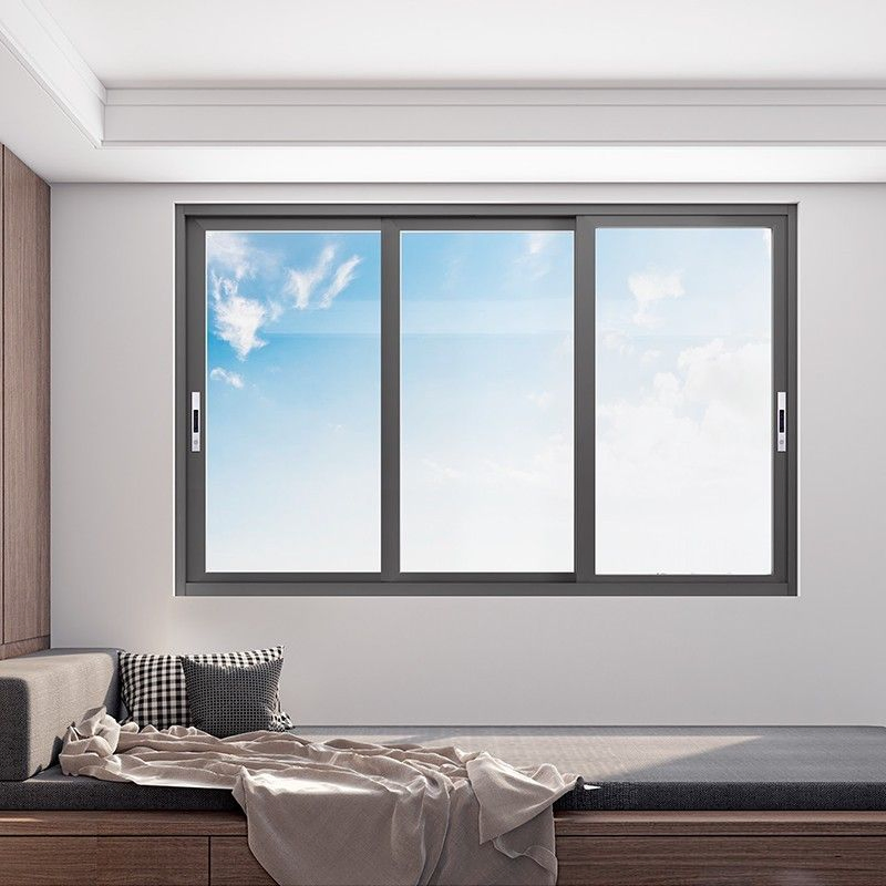 Ventana Deslizante de Aluminio Eficiente en Energía 90-120mm para Espacios Residenciales