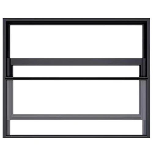 Ventana deslizante vertical eléctrica de aluminio comercial de tamaño personalizado con 5-Year garantía de vidrio templado doble acristalamiento