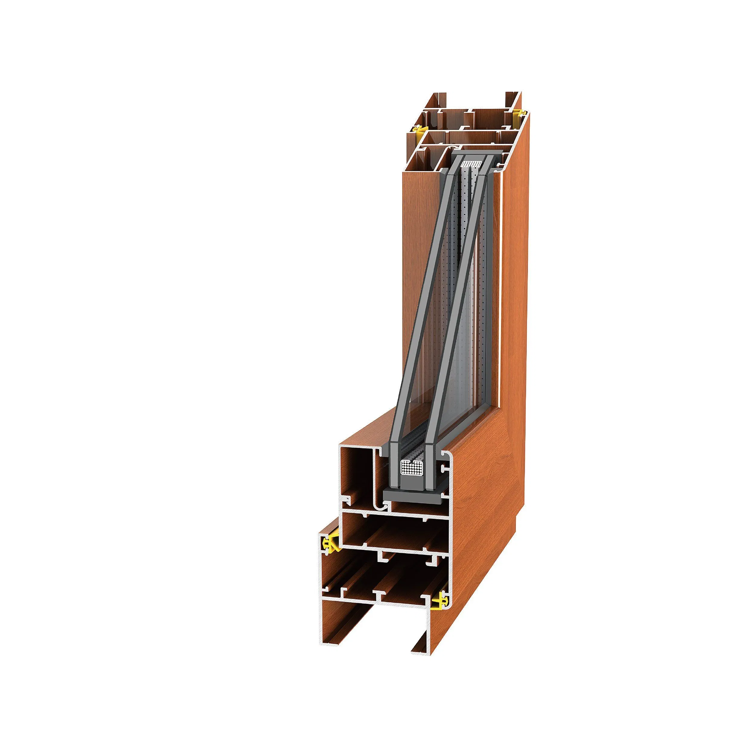 Sistema de Ventanas y Puertas Correderas de Aluminio Premium 3700