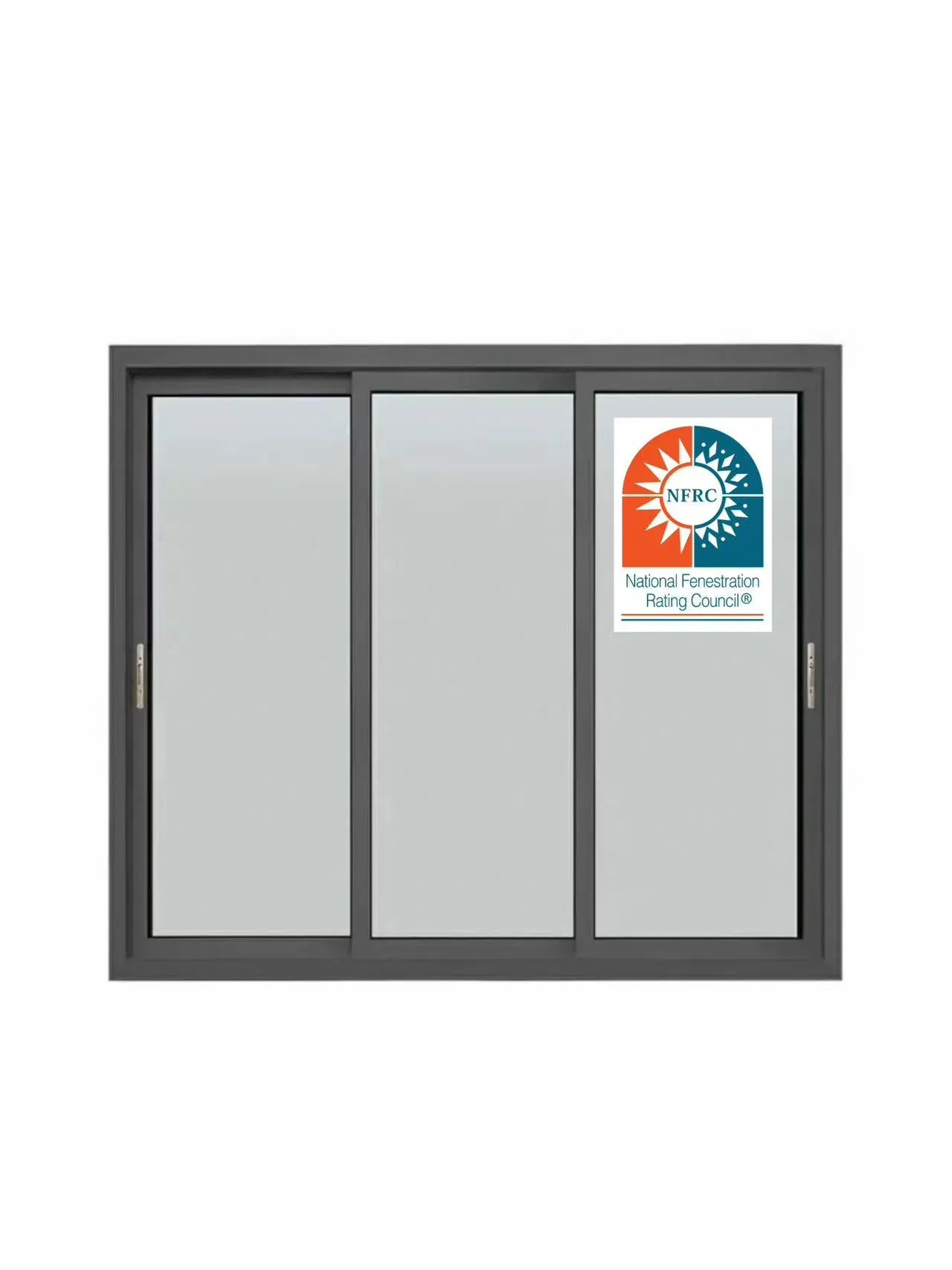 Ventana y Puerta de Aluminio Casement Deslizante / Abatible con Ruptura Térmica U-Vales0.2 en Diseño Moderno