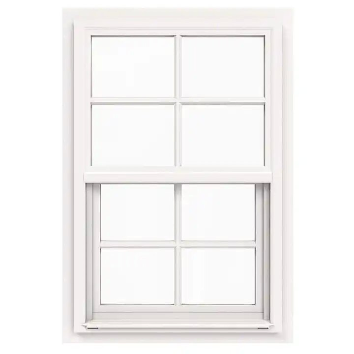 Ventana deslizante vertical automática de vidrio de aluminio Ventanas de doble colgado