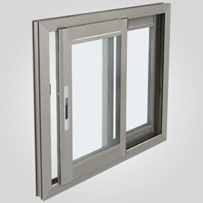Casa de Diseño Gratuito Personalización Ventana de Aluminio de Doble Cristal Ventanas Deslizantes Horizontales