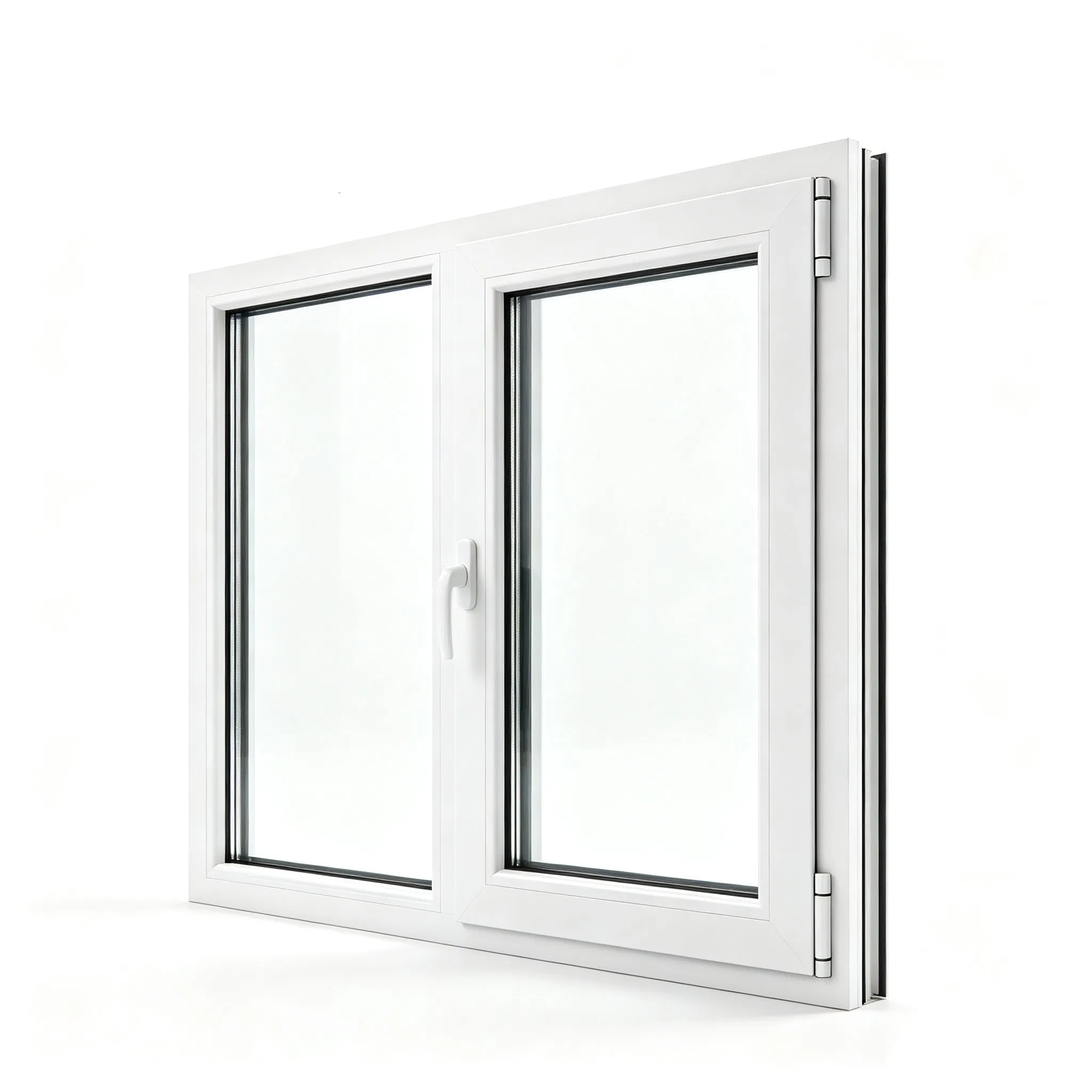 Mejor Precio Ventana de Impacto Ventana Casement de UPVC Ventana Deslizante Ventana de PVC Puertas de Ventana Ventana de UPVC Puertas y Ventanas para el Hogar