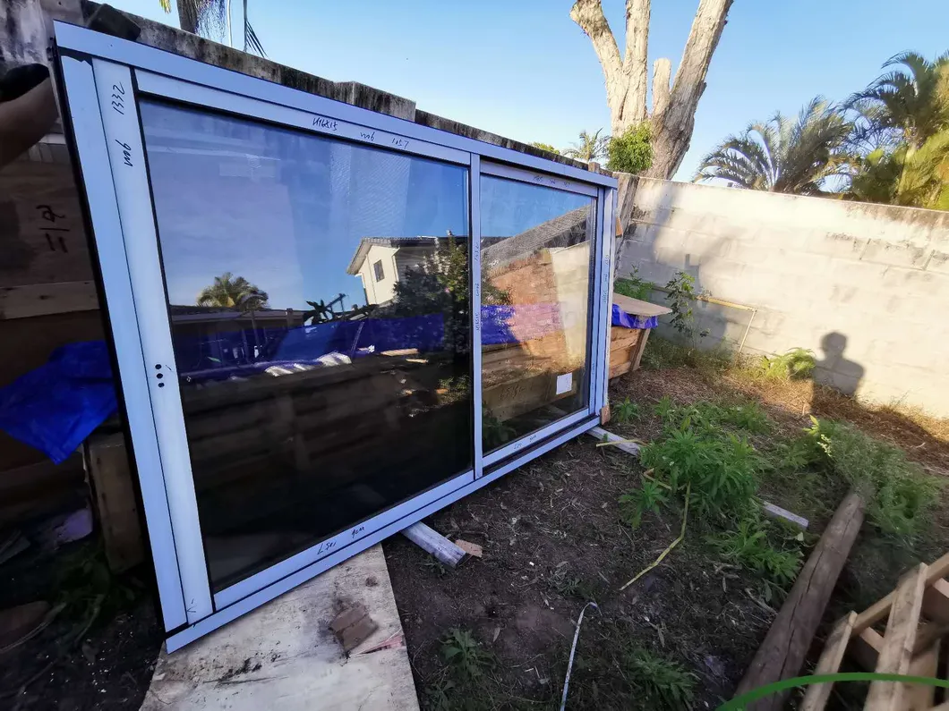 Rejas de seguridad con mosquitero de ventana deslizante para villa