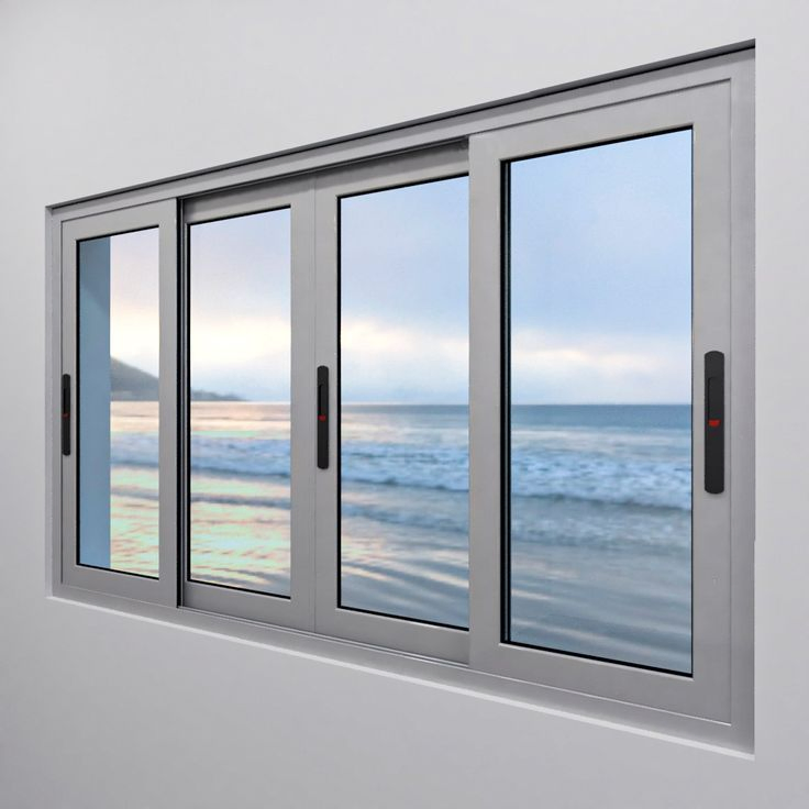Ventanas deslizantes de aluminio con doble y triple acristalamiento, impacto de huracanes y aislamiento acústico