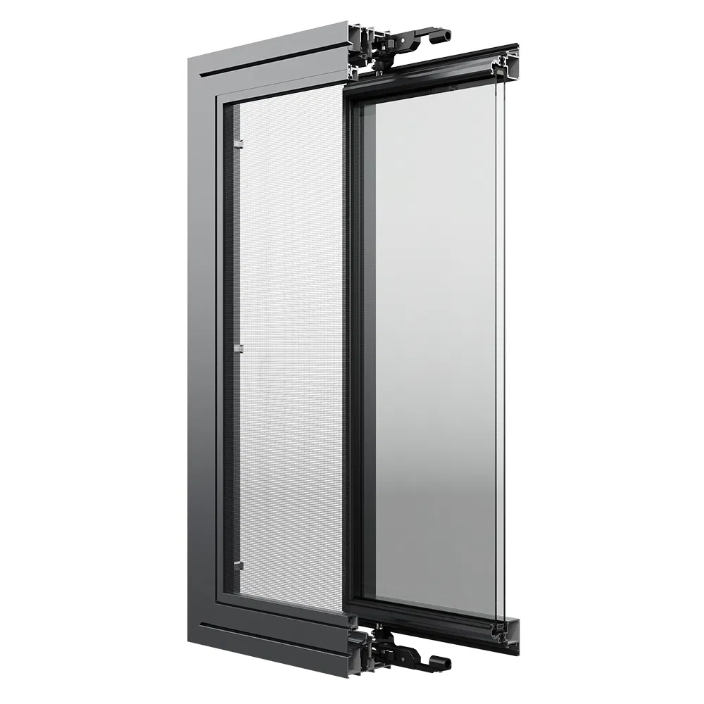 Ventana deslizante de aluminio para seguridad y privacidad