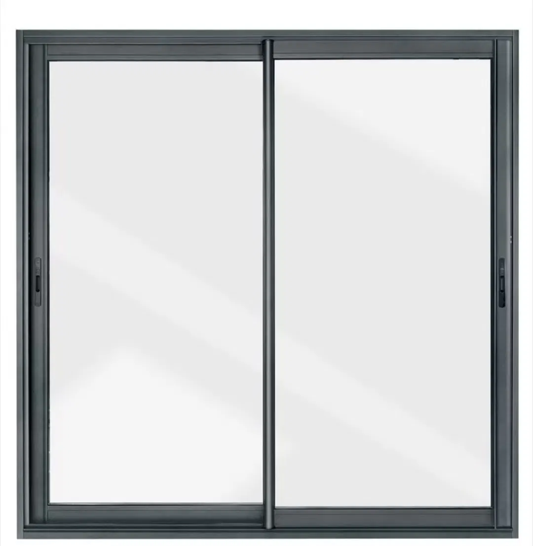 Ventanas deslizantes de aluminio con acabado anti-desvanecimiento para edificios de oficinas comerciales