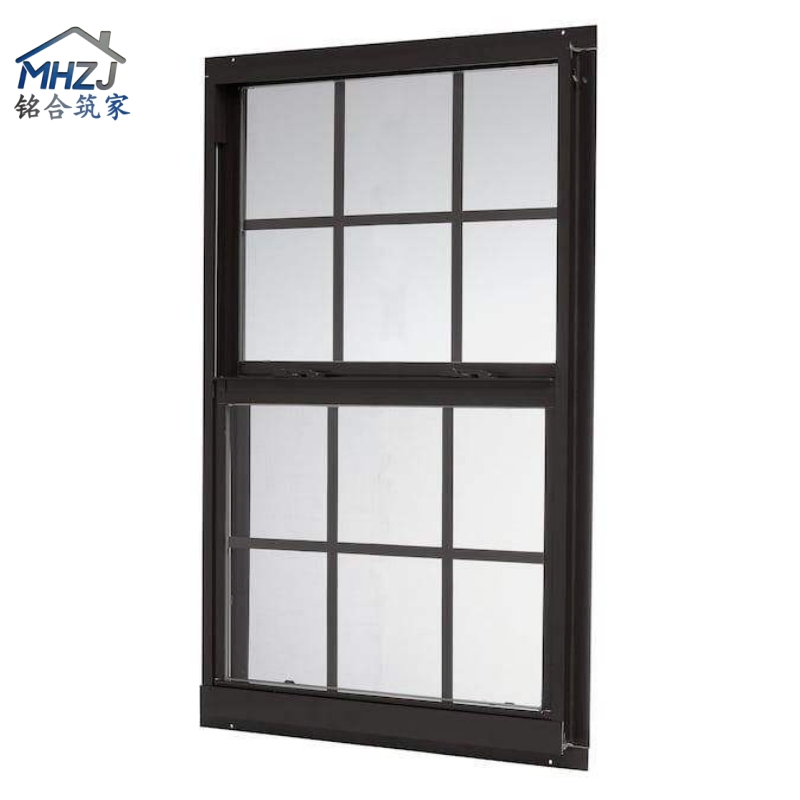 Ventana de tragaluz de techo de aluminio para hogar moderno, ventana de casement de vidrio metálico, sistema de ventana fija de aluminio de doble acristalamiento, ventana y puerta de aluminio de madera, ventana deslizante de PVC