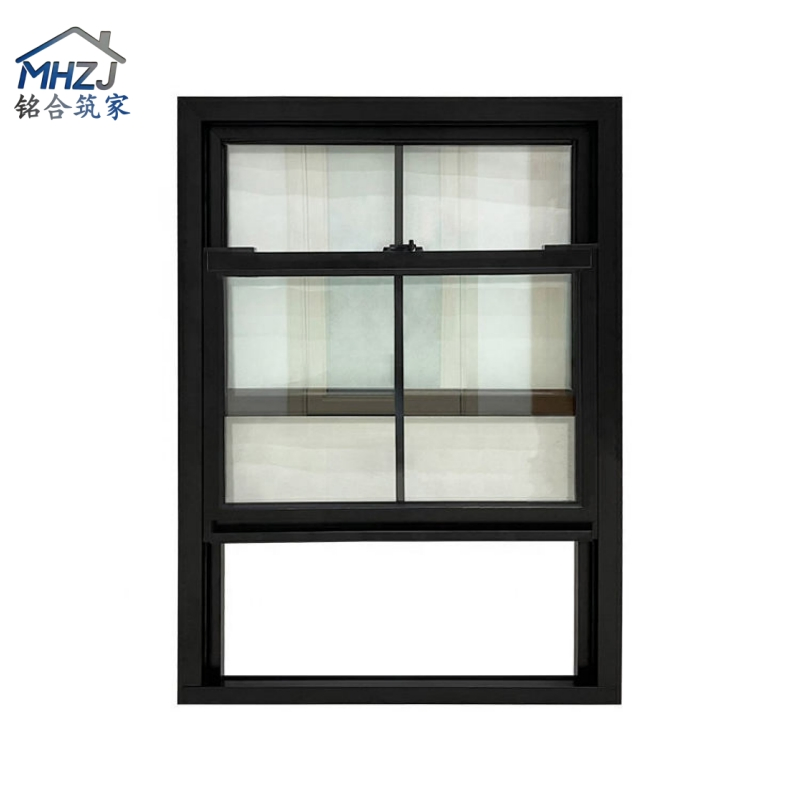 Ventana de tragaluz de techo de aluminio para hogar moderno, ventana de casement de vidrio metálico, sistema de ventana fija de aluminio de doble acristalamiento, ventana y puerta de aluminio de madera, ventana deslizante de PVC