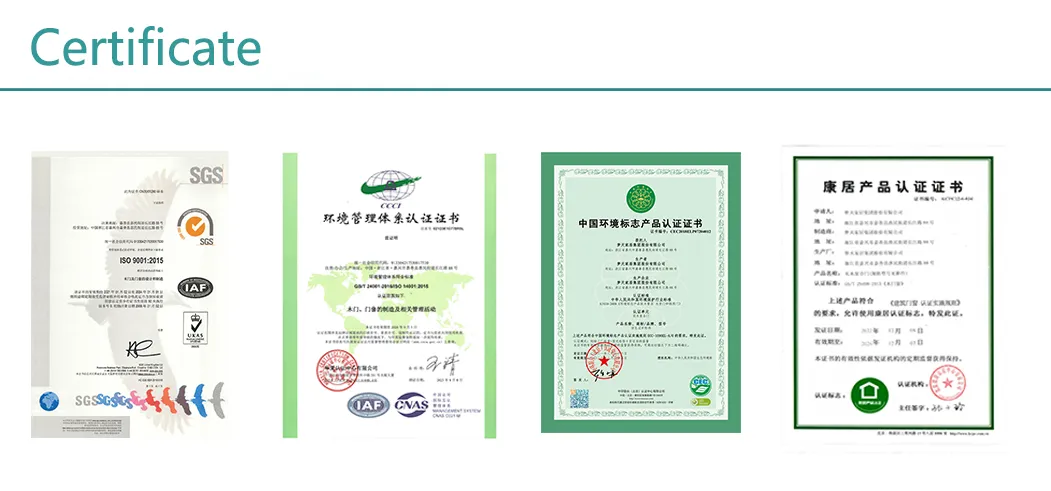 Certificaciones