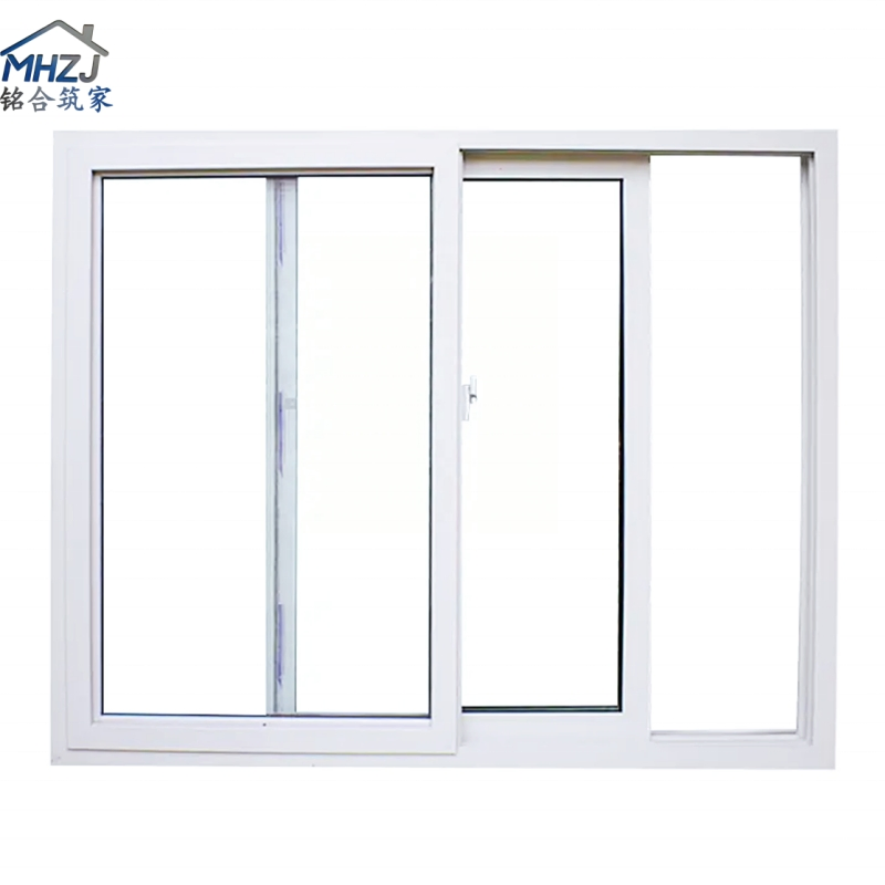 Precio de fábrica Ventanas de marco de UPVC Ventana deslizante con ventana de triple acristalamiento diseño ahorrador de energía y a prueba de sonido para construcción de casas de lujo
