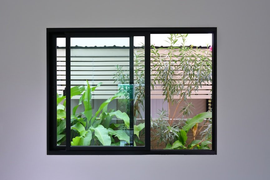 ACE Seguridad aluminio Doble vidrio aluminio Ventanas deslizantes para Comercial Edificio