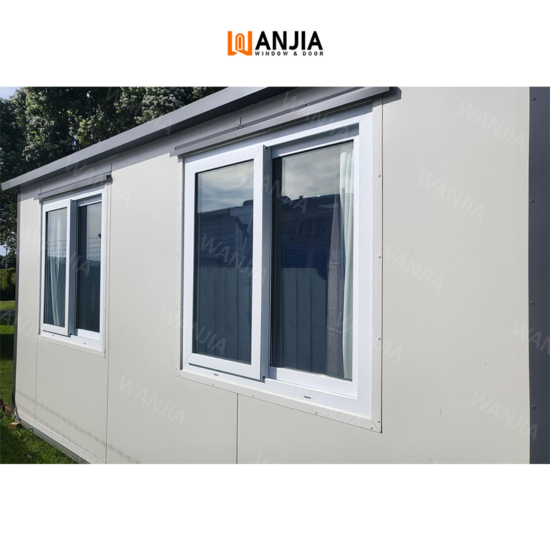 Precio de fábrica Ventanas deslizantes de vidrio Energy Star de UPVC plástico vinilo PVC
