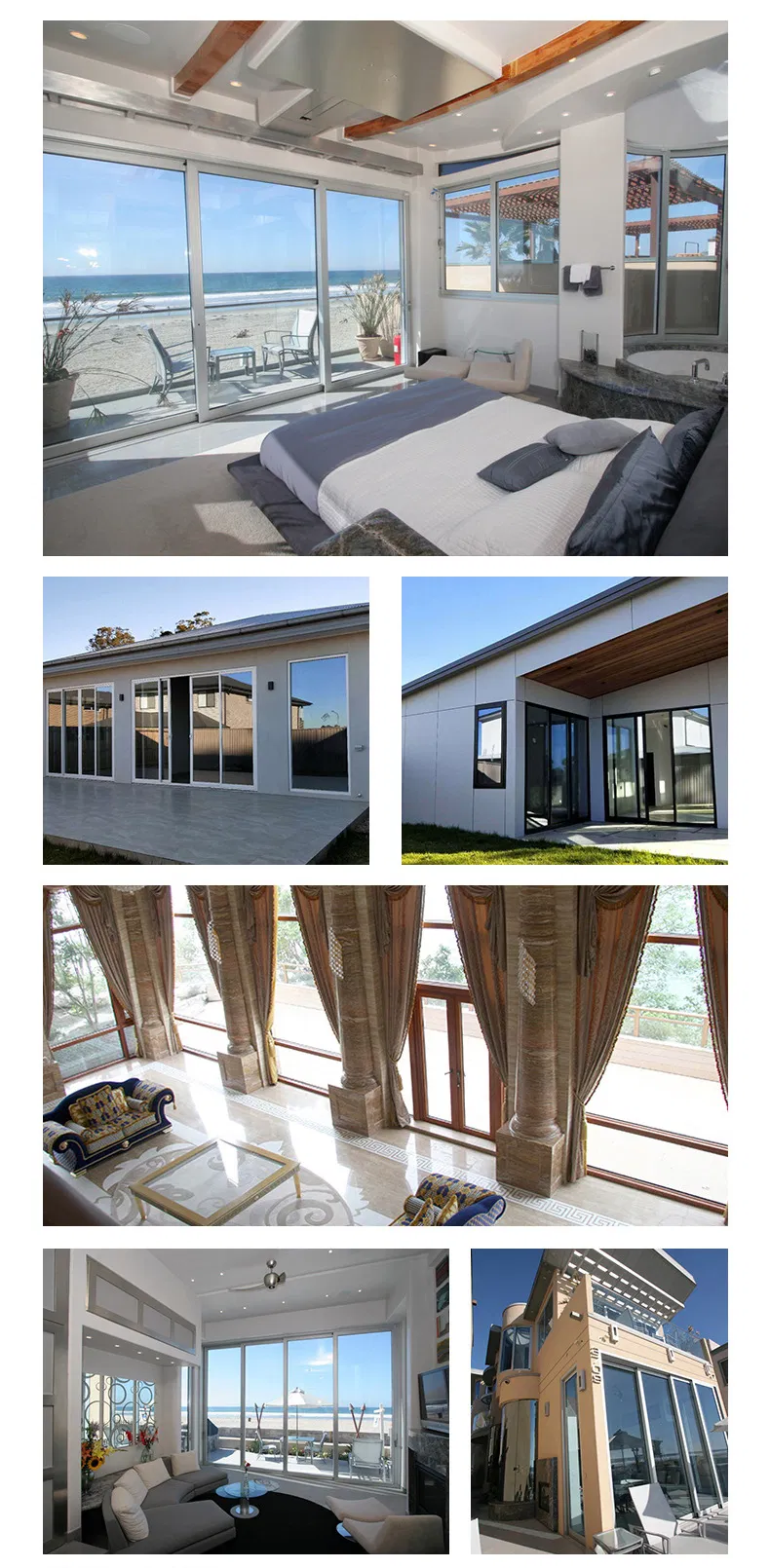 Proyecto de ventanas de aluminio instaladas