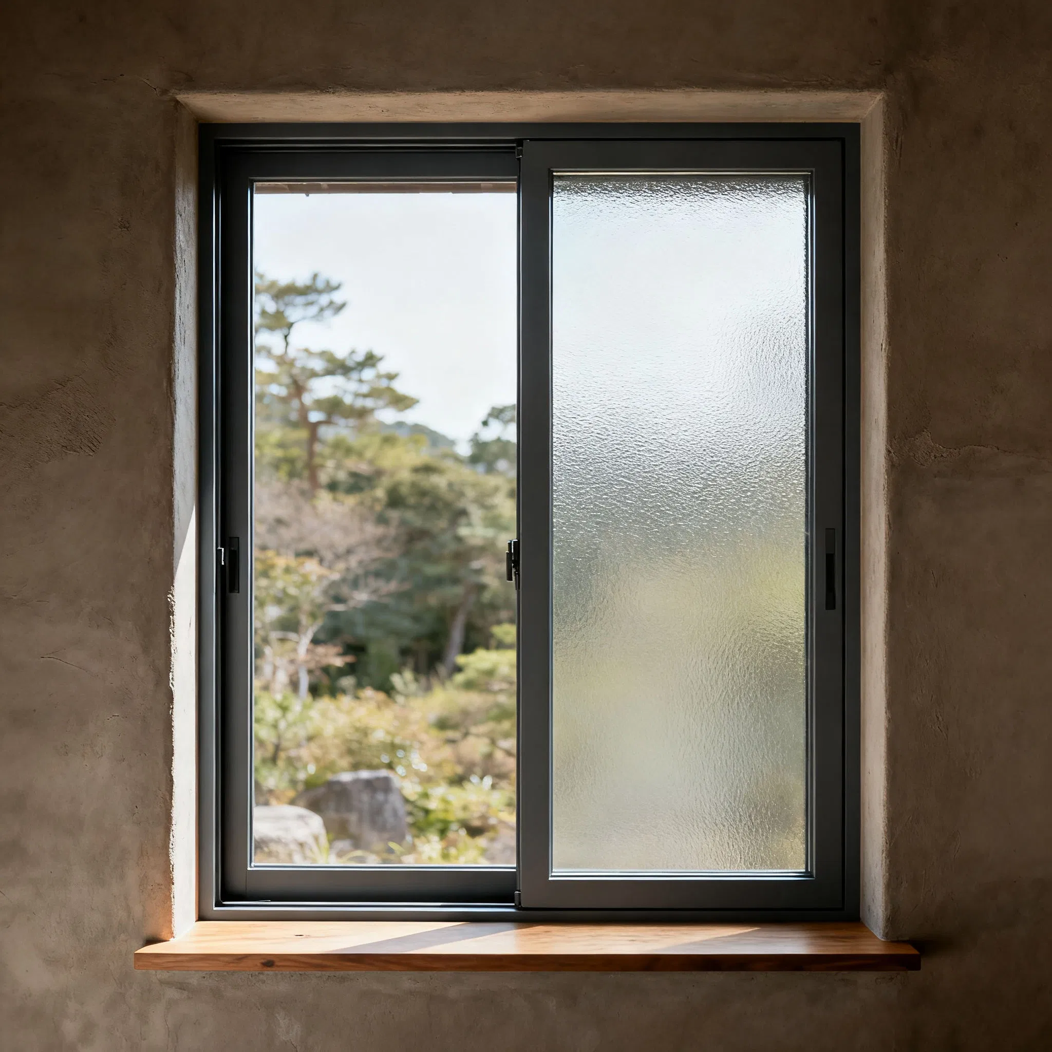 Ventana Deslizante de Aluminio Eficiente en Energía 90-120mm para Espacios Residenciales