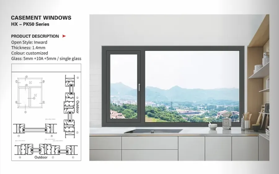 Especificación de ventanas 1