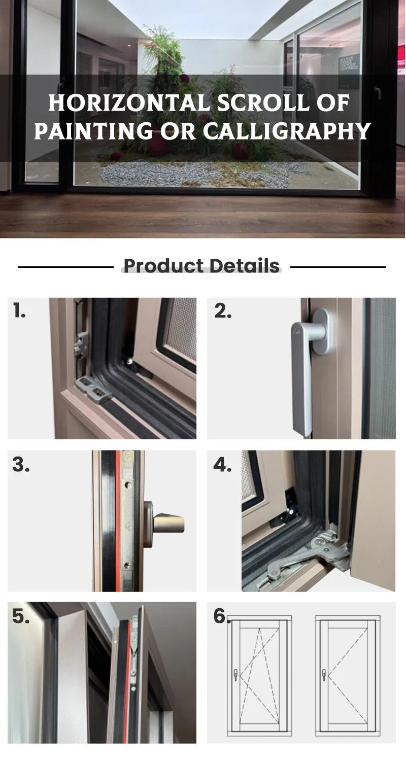 Ventanas modernas de aluminio