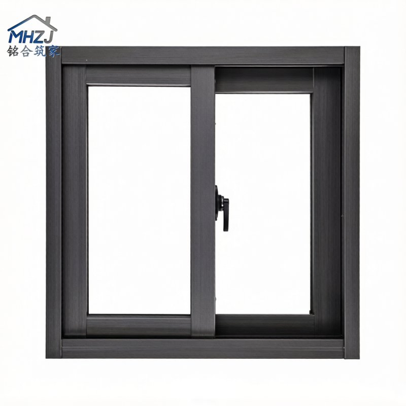 Ventanas deslizantes de aluminio de alta calidad, diseño de ventanas deslizantes de doble acristalamiento, ventanas deslizantes con marco muy estrecho y delgado