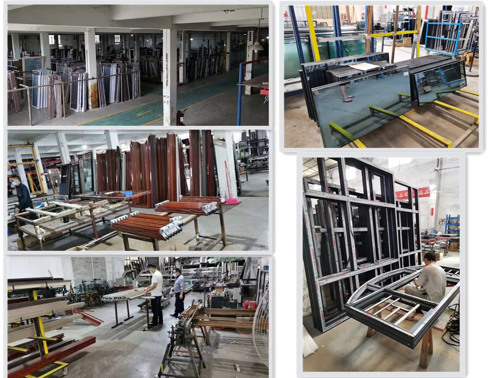 Proceso de producción de ventanas