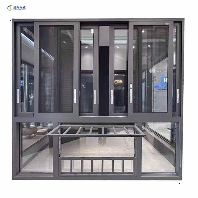 Buen Precio Ventanas Deslizantes de Aluminio Aislantes de Sonido