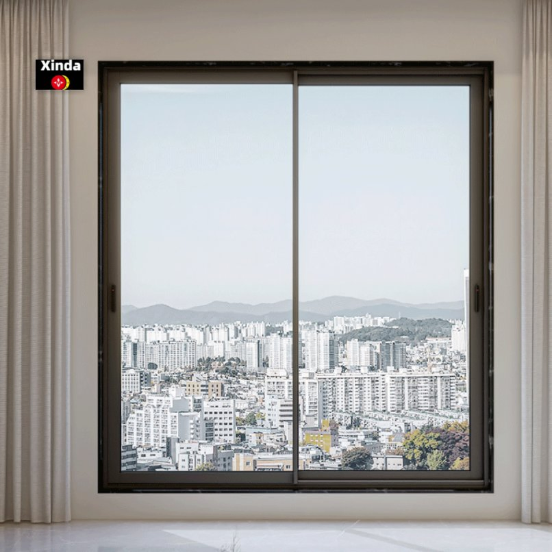 Ventanas Deslizantes de Aluminio Resistentes a Huracanes 100% Impermeables y de Alta Seguridad