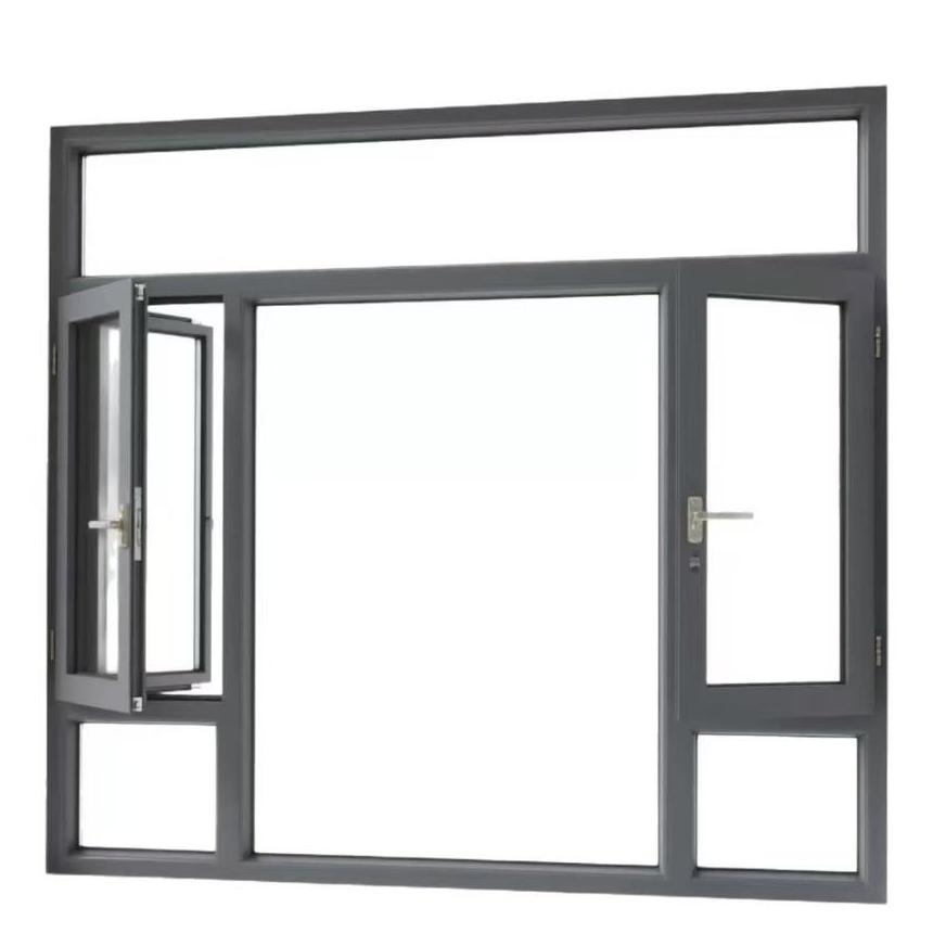 Las ventanas deslizantes horizontales de aluminio de marco ultra delgado fabricadas en China tienen precios razonables
