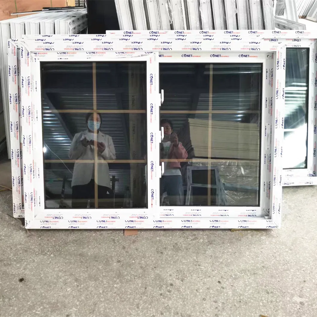 Ventanas deslizantes de vinilo PVC laminado a prueba de sonido