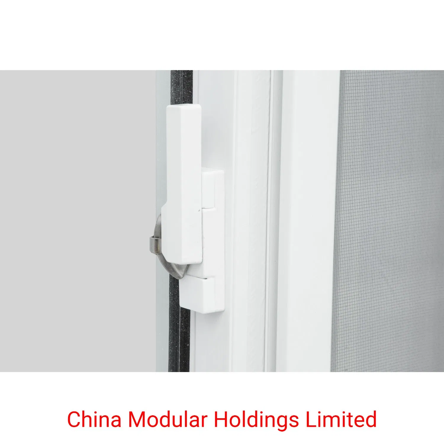Ventana deslizante de PVC con mosquitera para casa transportable (CHAM-PVC9211SW)