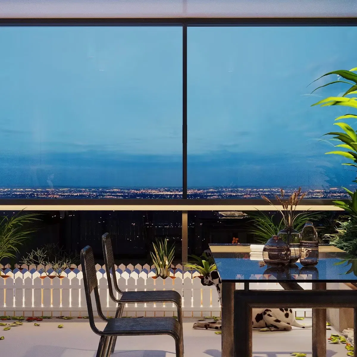 Ventanas deslizantes minimalistas de aluminio para casas, doble acristalamiento, grandes cristales, marco delgado, puerta ventana deslizante para balcón