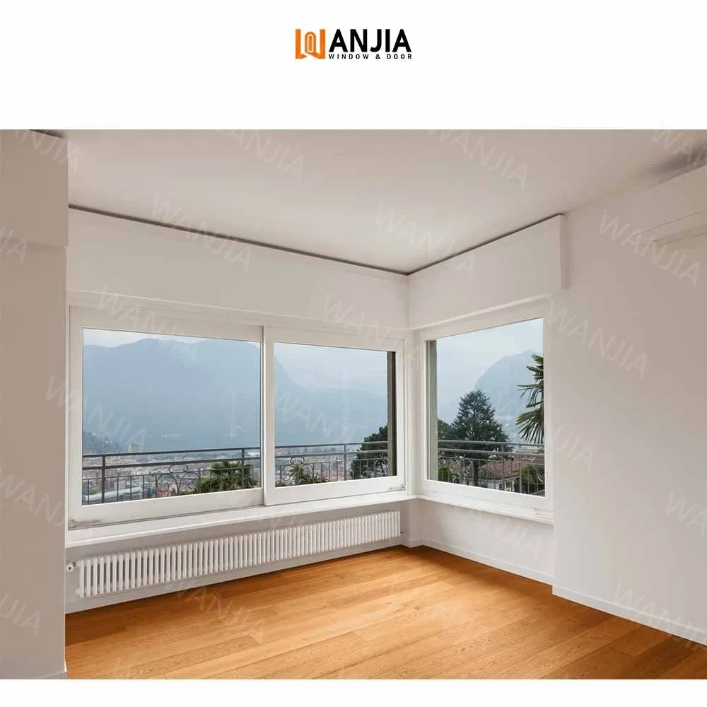 Diseño de Ventana de Casa Ventana Moderna Ventanas Deslizantes de Plástico PVC