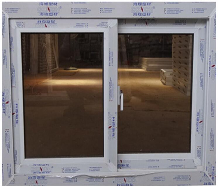 Proyecto de Casa Residencial en América del Sur 88 Ventana Deslizante de PVC con Mosquitera