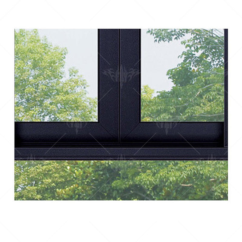 Reemplazo de ventanas deslizantes horizontales de vidrio de impacto a prueba de huracanes de aluminio resistente