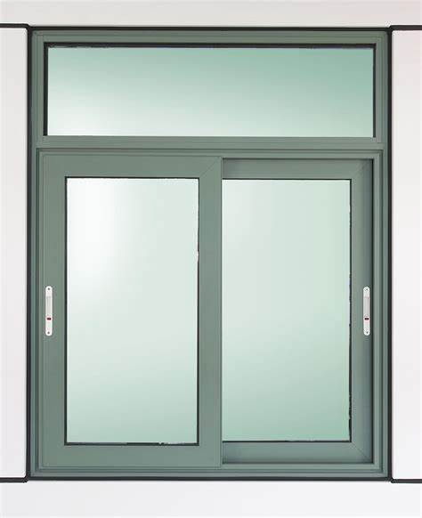 Ventana corredera de aluminio con marco de doble y triple acristalamiento a medida y aislamiento acústico