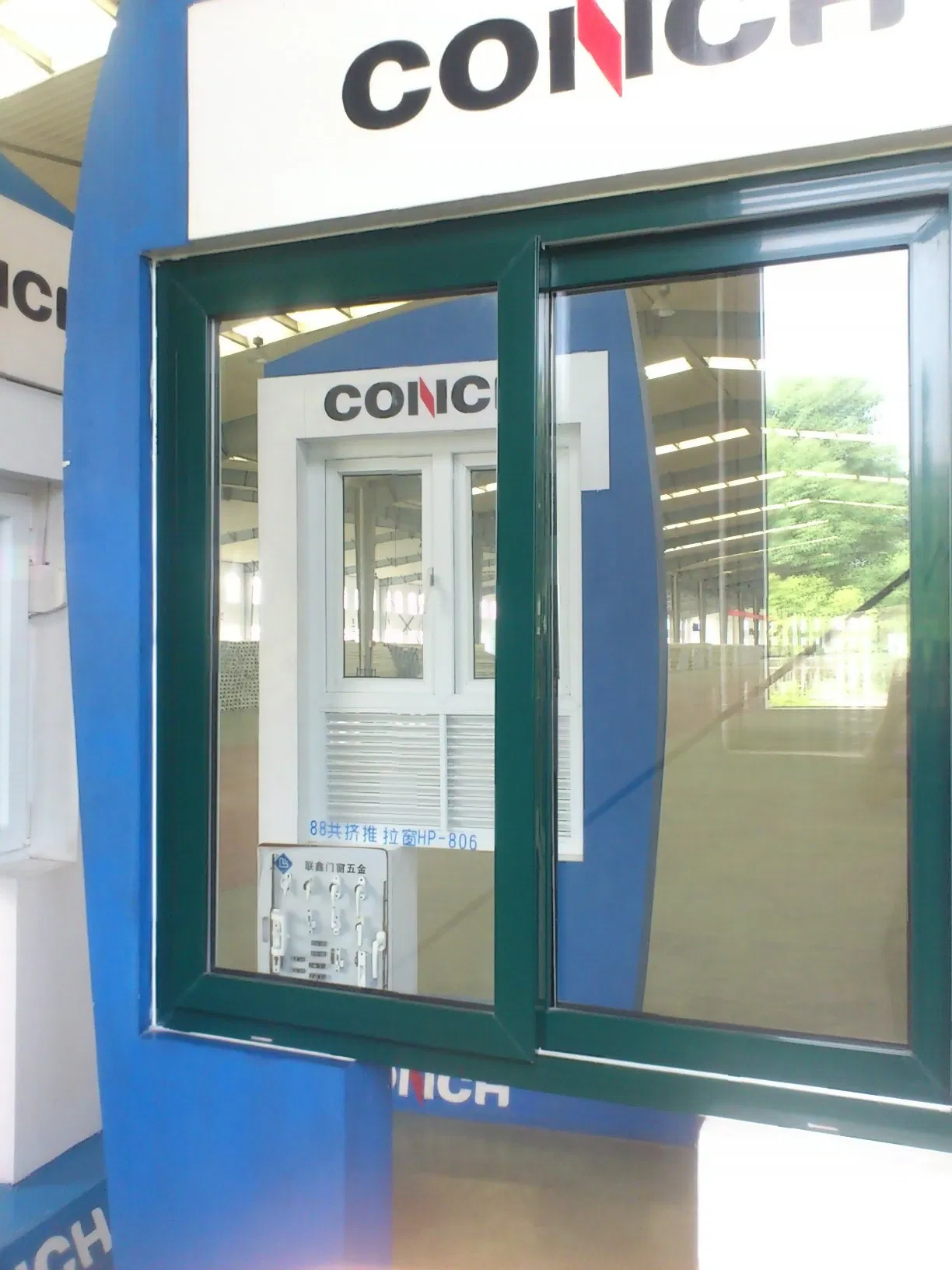 Concha 88 Ventana deslizante de PVC/UPVC